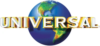 Universal Logo of Universal, featuring a globe with "UNIVERSAL" text above it.