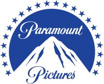 Paramount Pictures Logo featuring a mountain surrounded by stars and the text "Paramount Pictures."