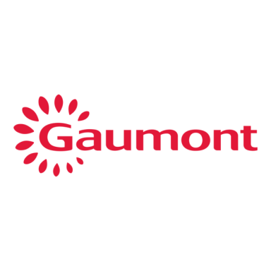 Gaumont Gaumont logo featuring red text with a sunburst design.