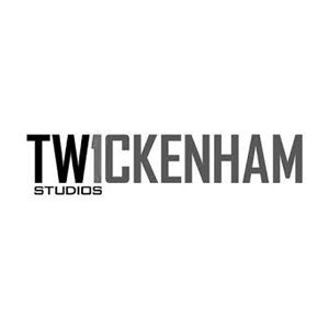Twickenham Studios Twickenham Studios logo with stylised text in bold font.
